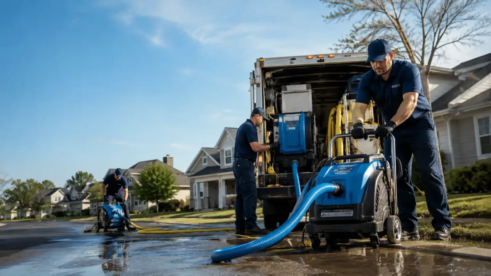 Flood Damage Cleanup in Bat Cave, NC